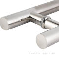 Pintu kaca stainless steel h pegangan